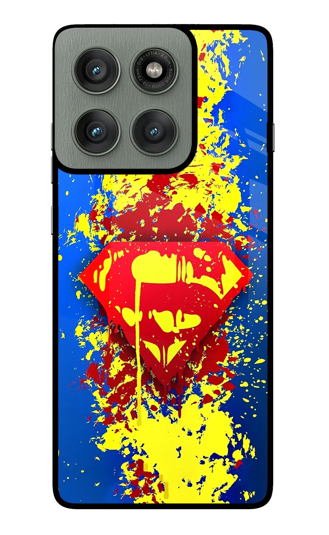 Superman logo Moto Edge 60 Pro Back Cover