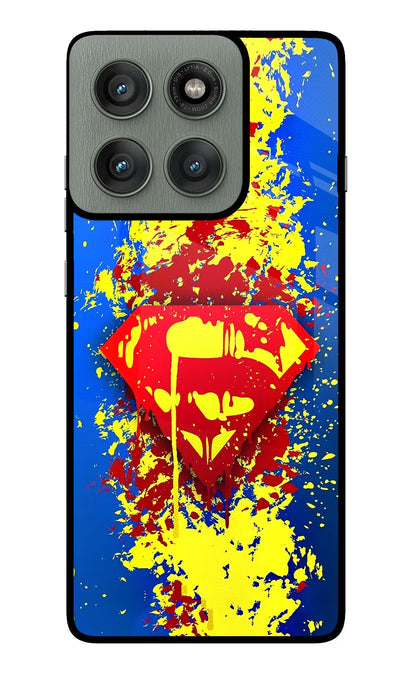 Superman logo Moto Edge 60 Pro Back Cover