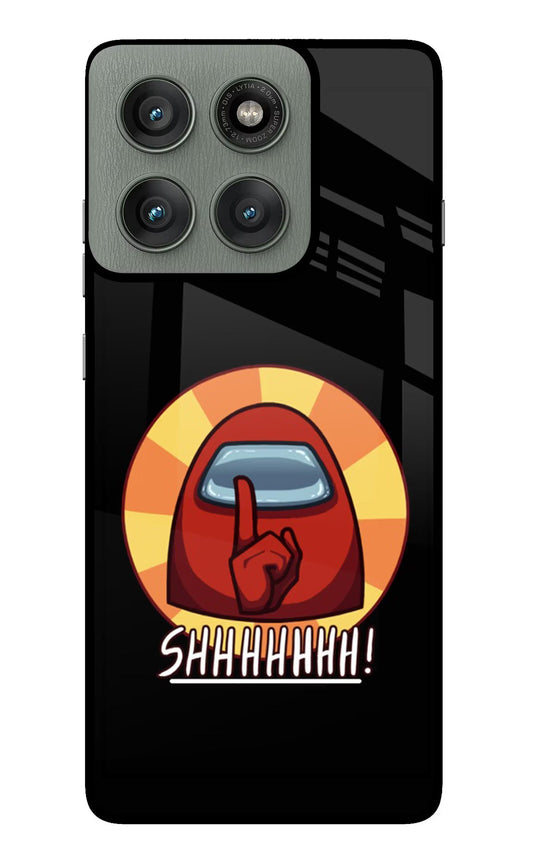 Among Us Shhh! Moto Edge 60 Pro Glass Case