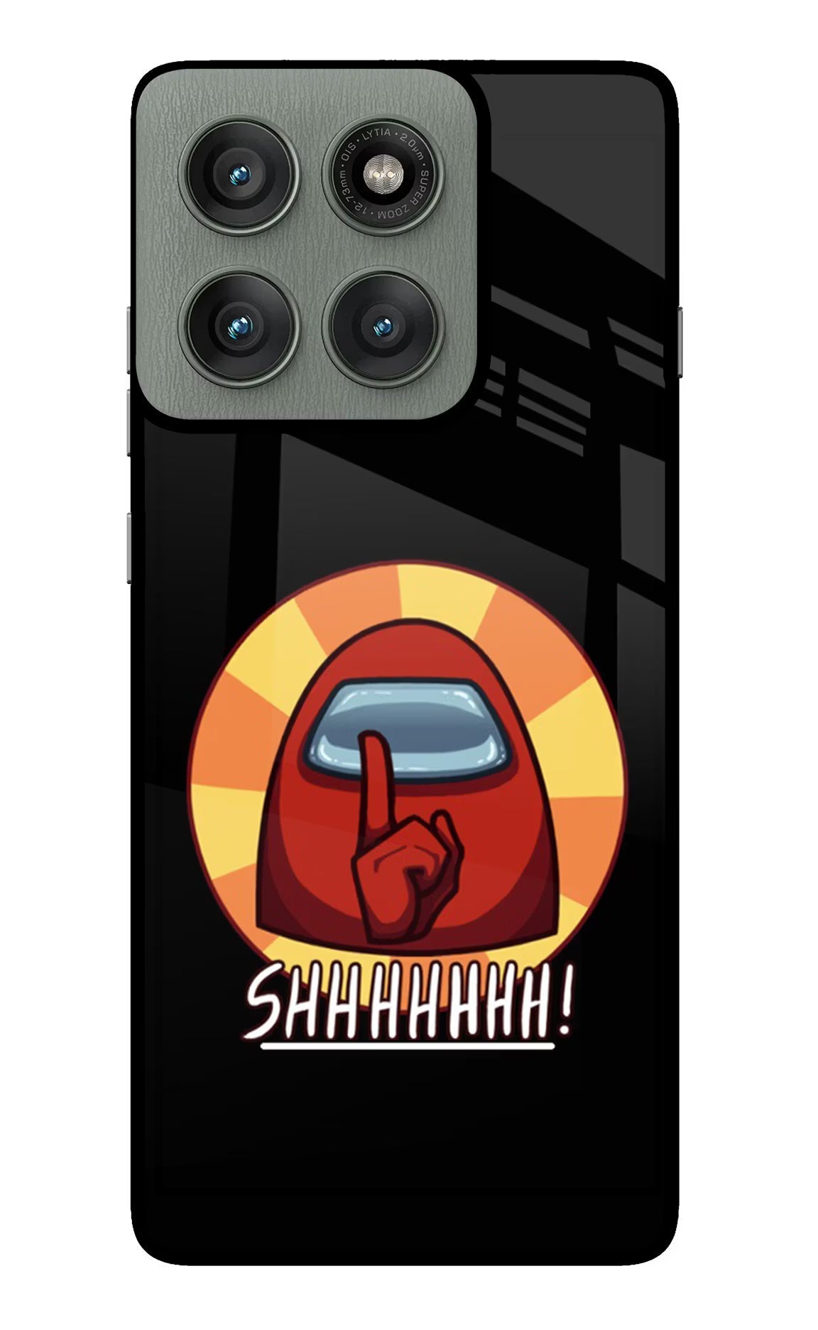Among Us Shhh! Moto Edge 60 Pro Back Cover
