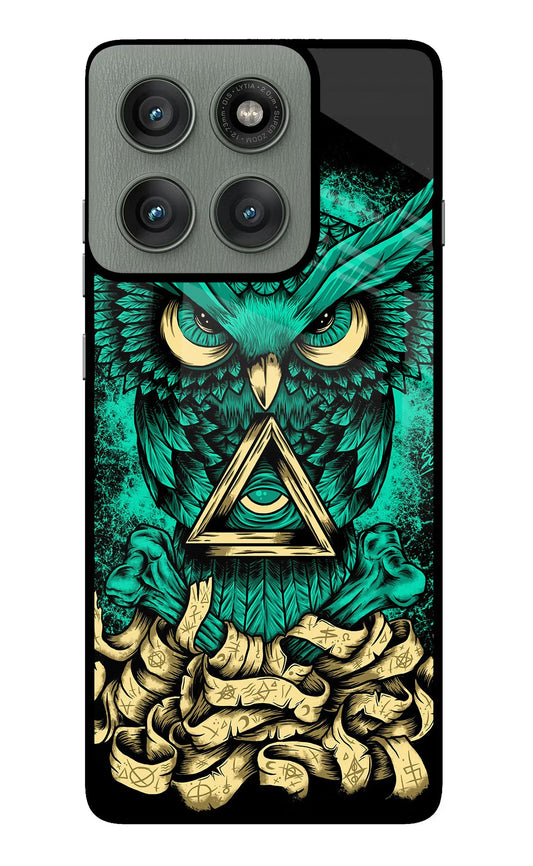 Green Owl Moto Edge 60 Pro Back Cover