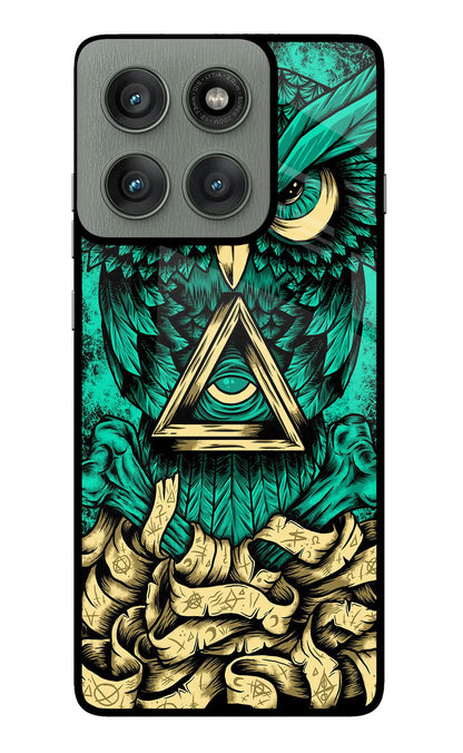 Green Owl Moto Edge 60 Pro Back Cover