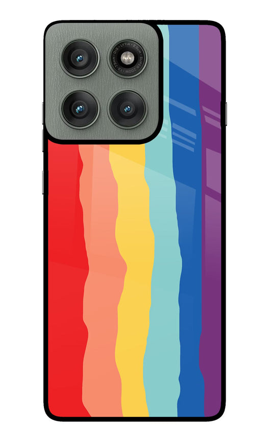 Rainbow Moto Edge 60 Pro Glass Case