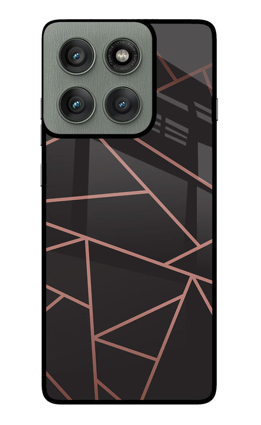 Geometric Pattern Moto Edge 60 Pro Glass Case