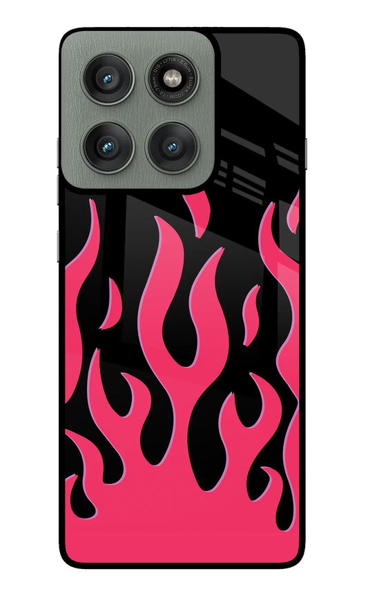 Fire Flames Moto Edge 60 Pro Back Cover
