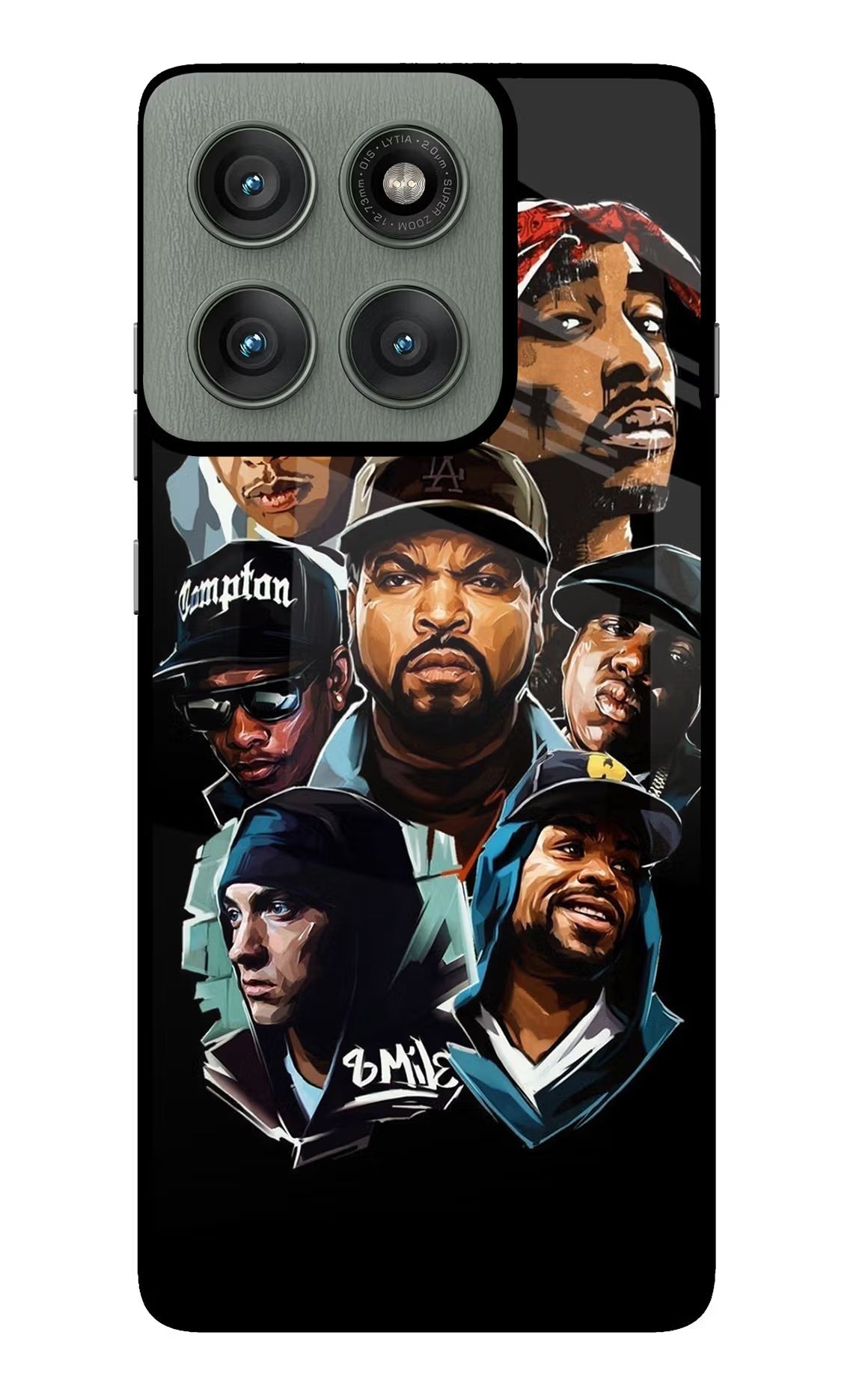 Rappers Moto Edge 60 Pro Glass Case