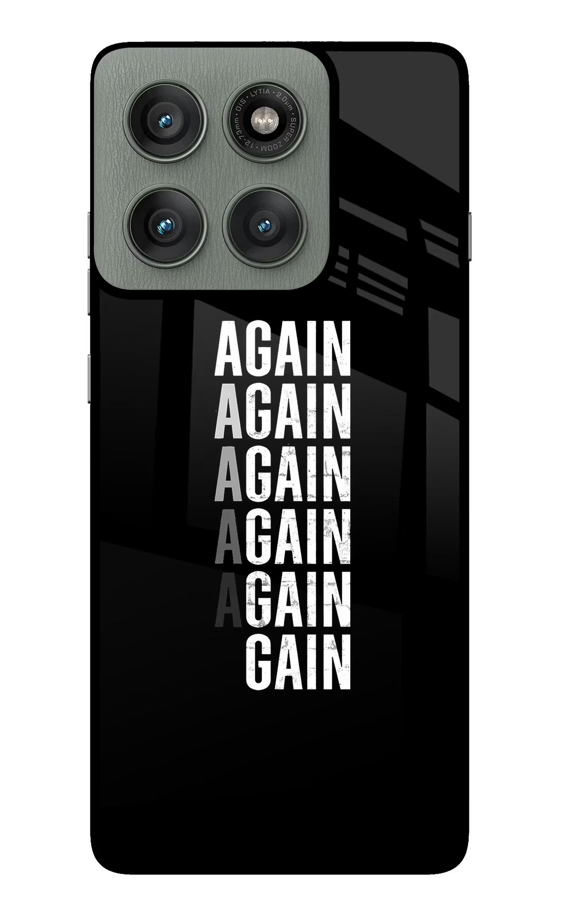 Again Again Gain Moto Edge 60 Pro Glass Case