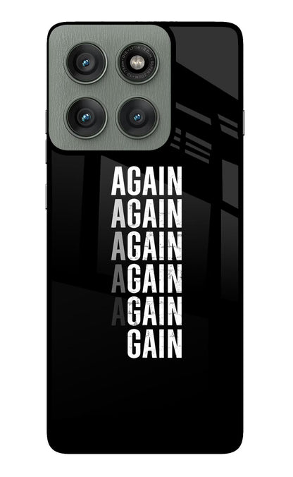 Again Again Gain Moto Edge 60 Pro Back Cover