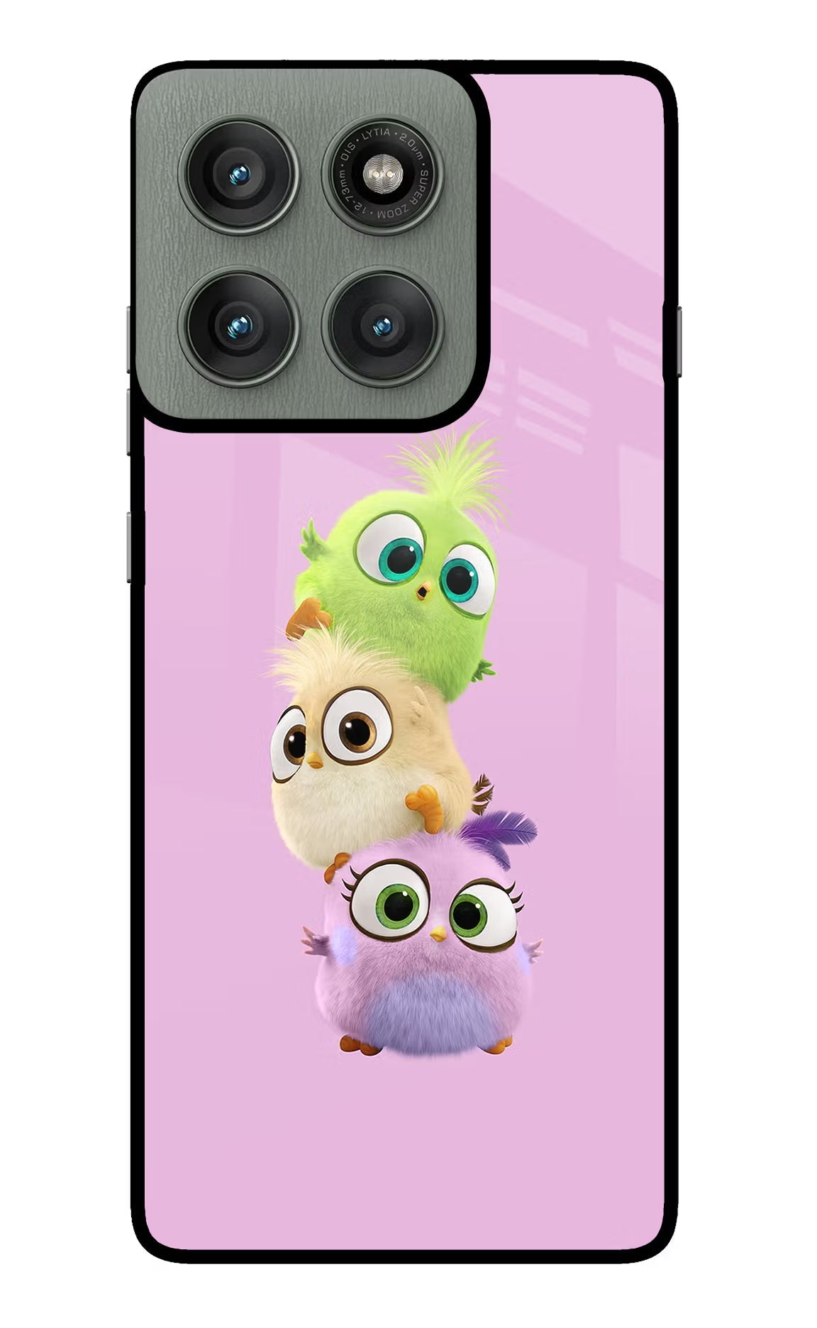 Cute Little Birds Moto Edge 60 Pro Back Cover
