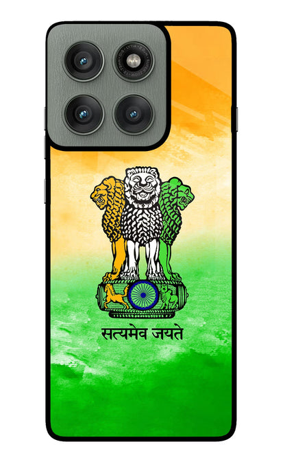 Satyamev Jayate Flag Moto Edge 60 Pro Back Cover