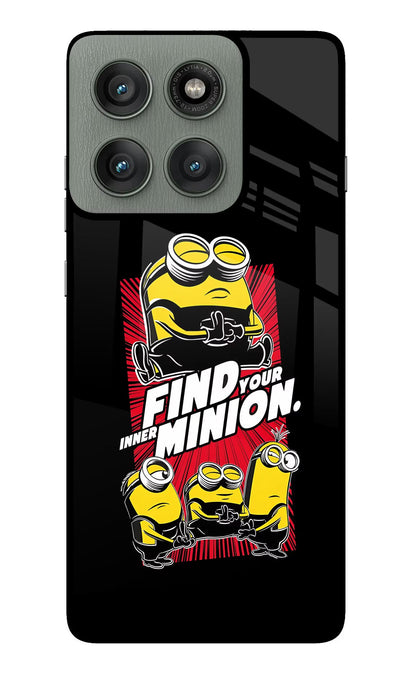 Find your inner Minion Moto Edge 60 Pro Back Cover