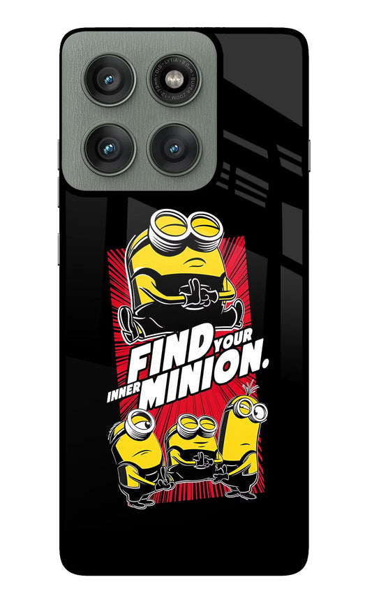 Find your inner Minion Moto Edge 60 Pro Back Cover