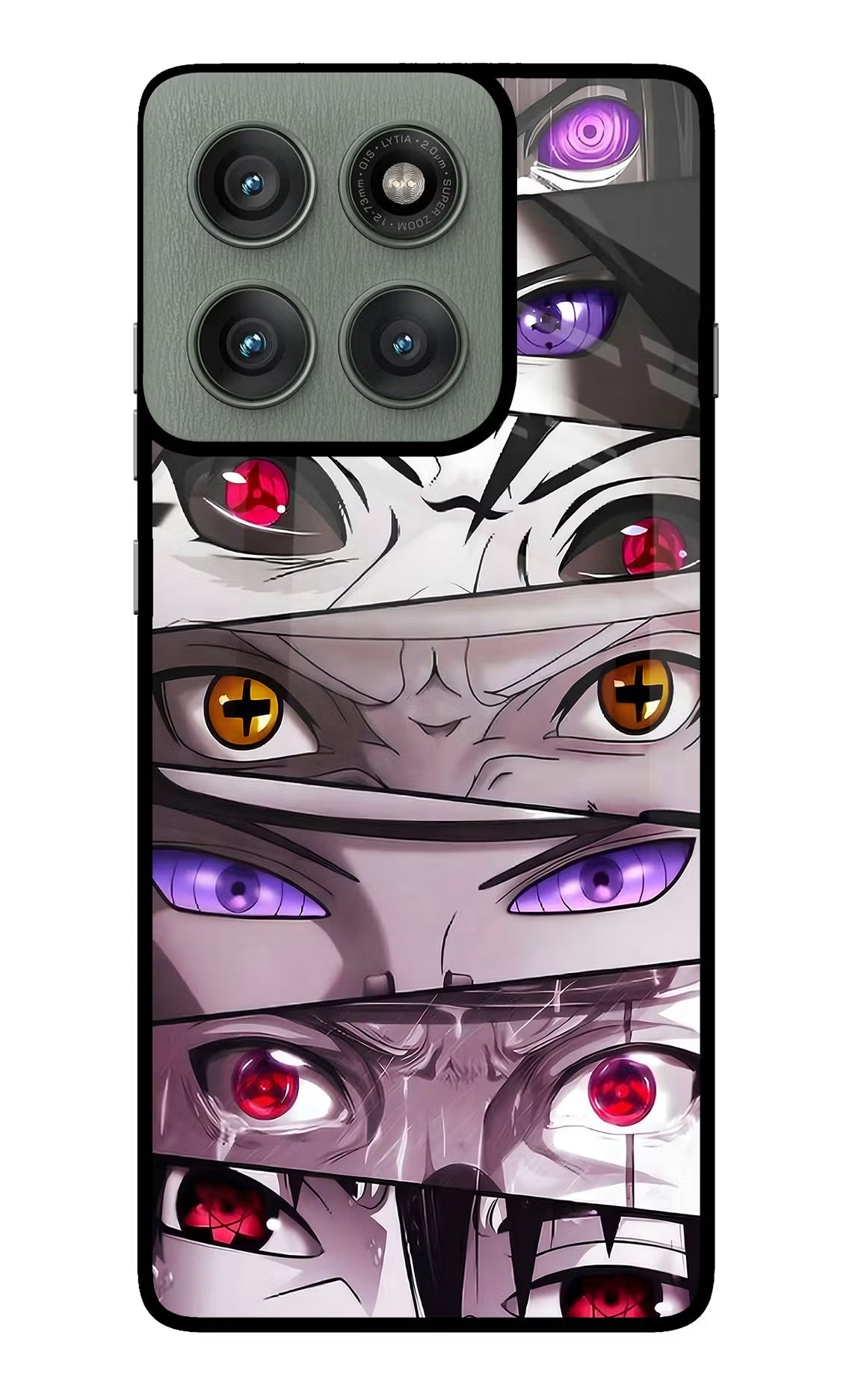 Naruto Anime Moto Edge 60 Pro Glass Case