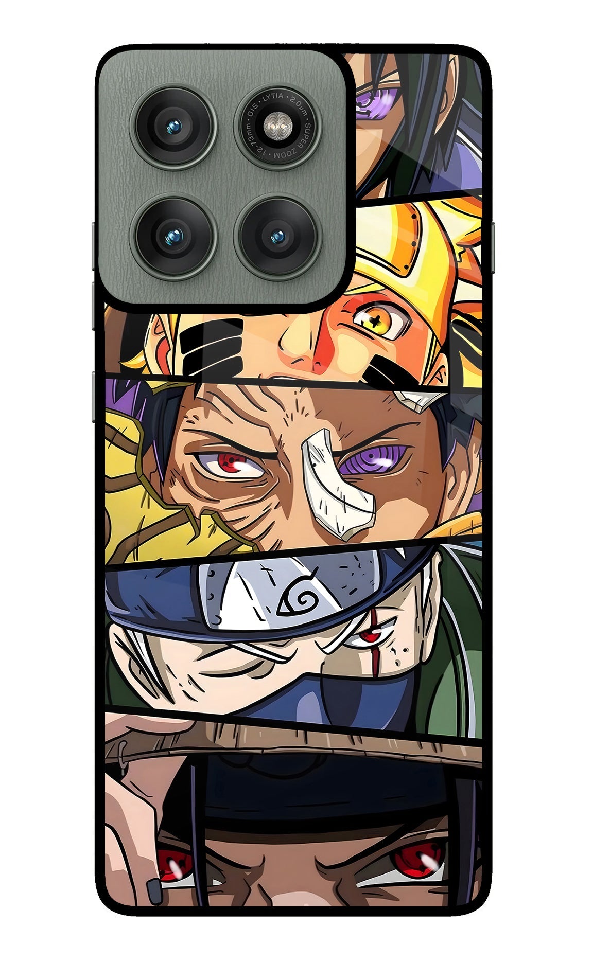 Naruto Character Moto Edge 60 Pro Back Cover