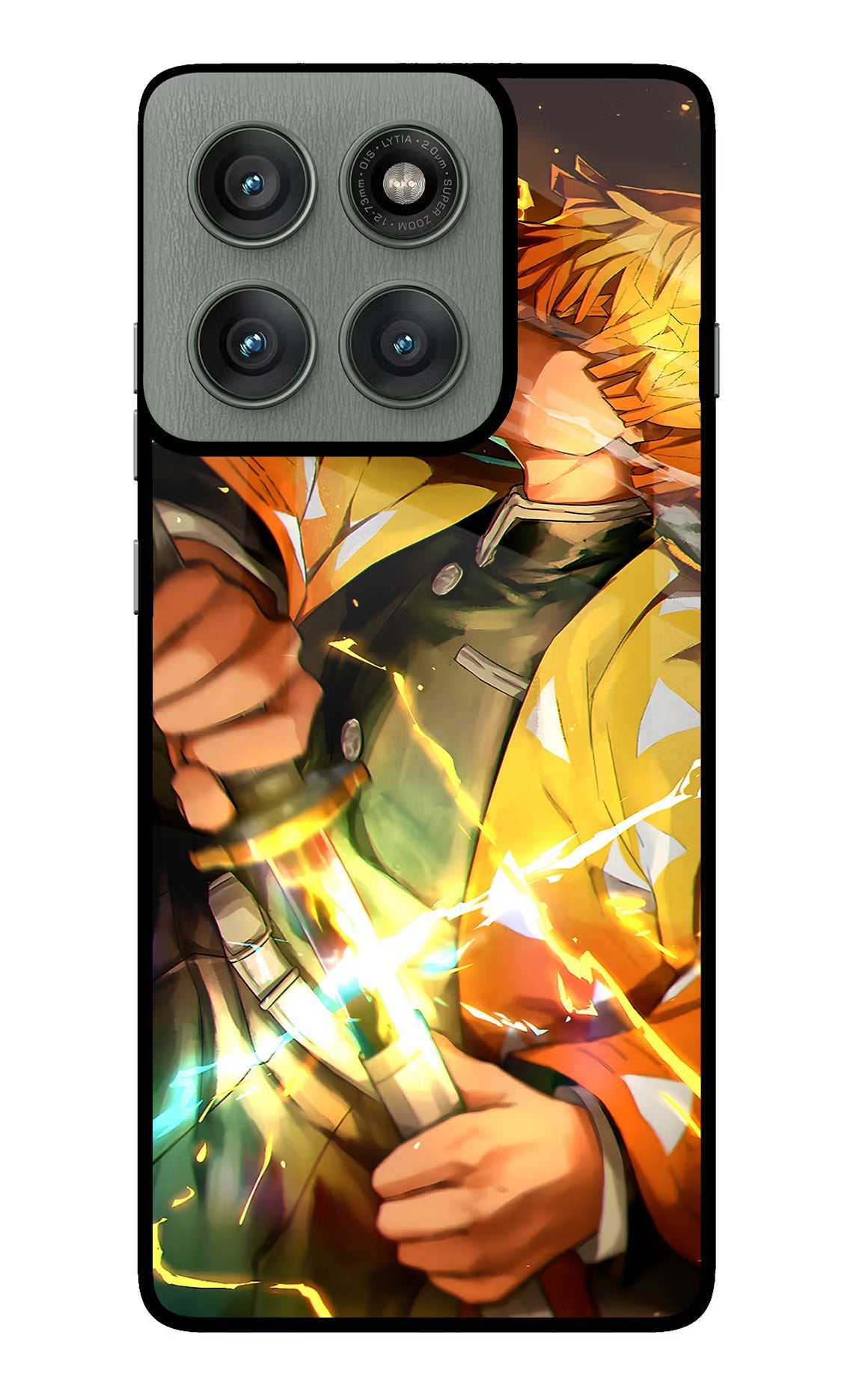 Demon Slayer Moto Edge 60 Pro Glass Case
