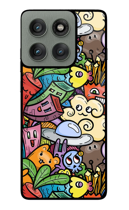 Veggie Doodle Moto Edge 60 Pro Back Cover