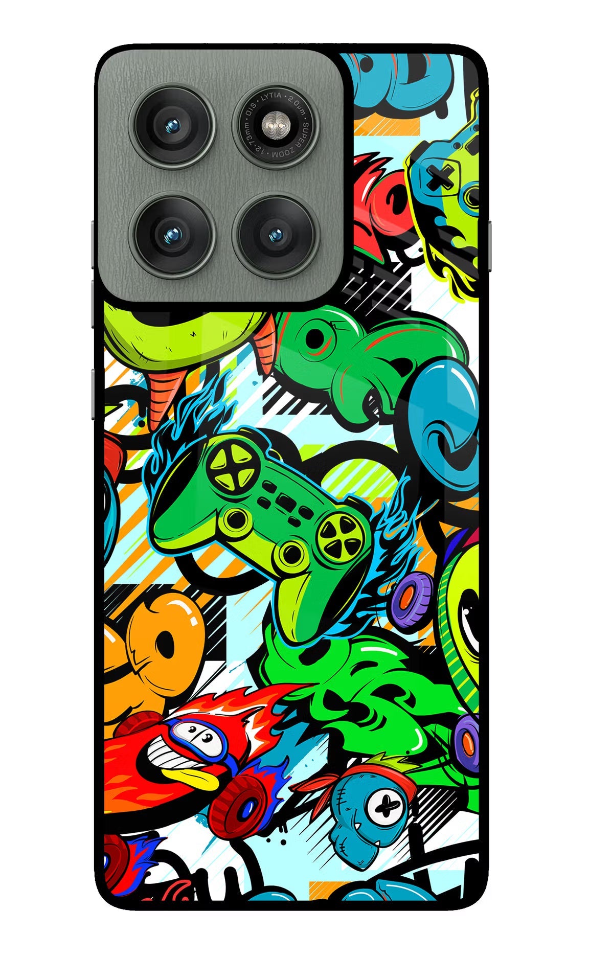 Game Doodle Moto Edge 60 Pro Back Cover