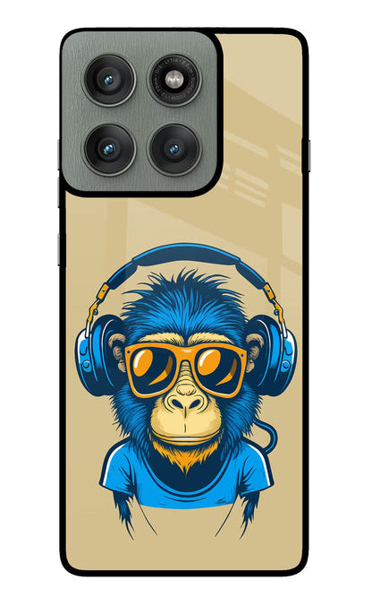Monkey Headphone Moto Edge 60 Pro Back Cover