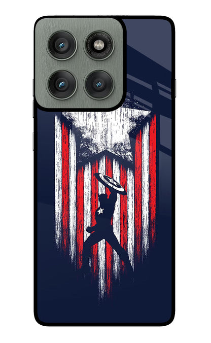Captain America Marvel Art Moto Edge 60 Pro Back Cover