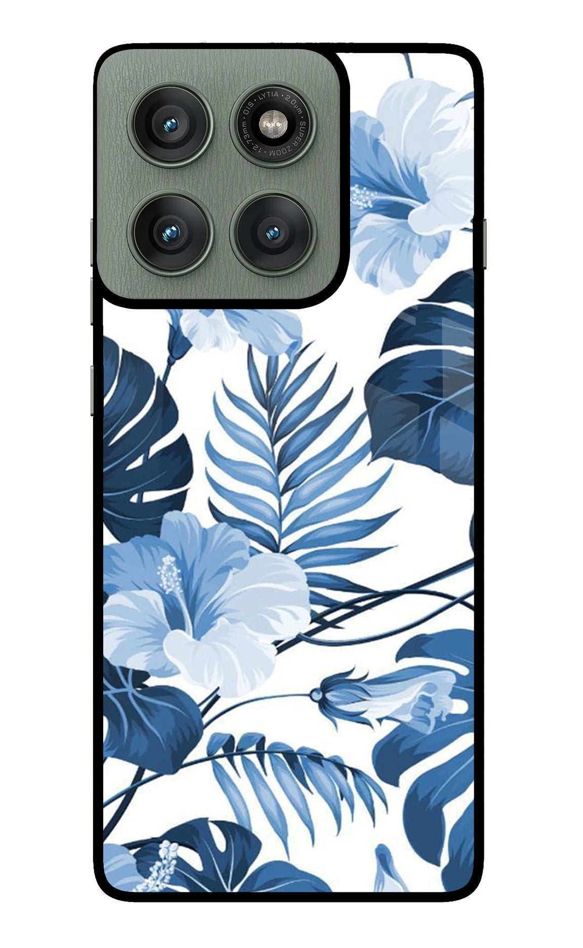 Fabric Art Moto Edge 60 Pro Glass Case