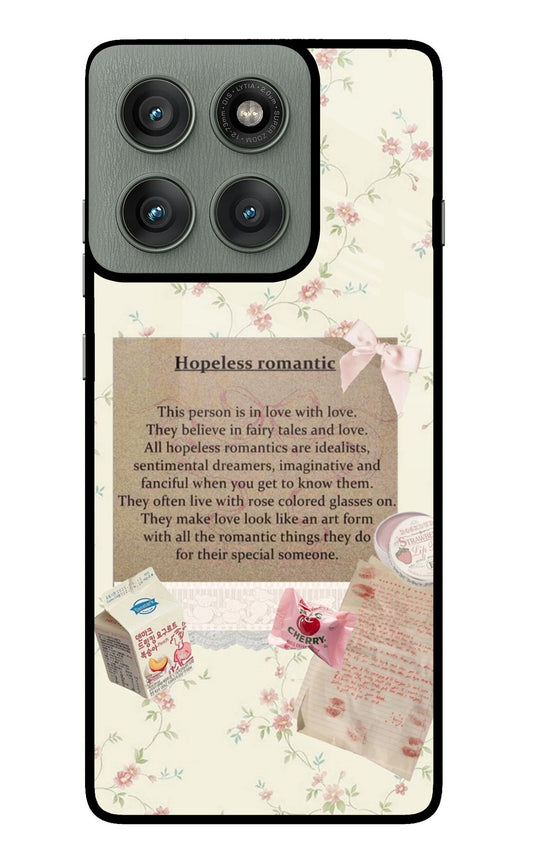 Hopeless Romantic Moto Edge 60 Pro Back Cover
