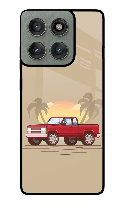Desert Classic Drive Moto Edge 60 Pro Back Cover