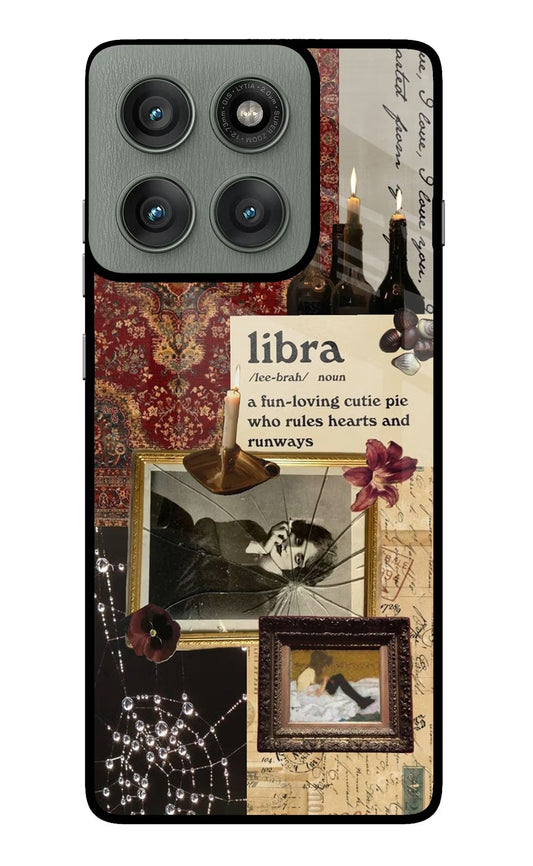 Libra Zodiac Moto Edge 60 Pro Glass Case
