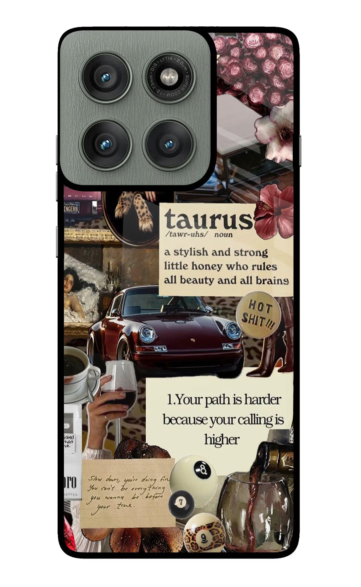 Taurus Zodiac Moto Edge 60 Pro Back Cover