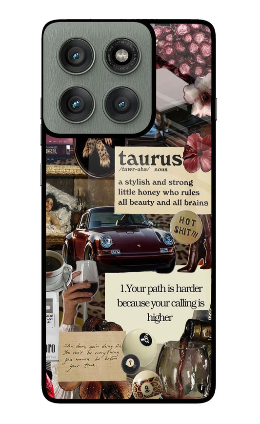 Taurus Zodiac Moto Edge 60 Pro Back Cover