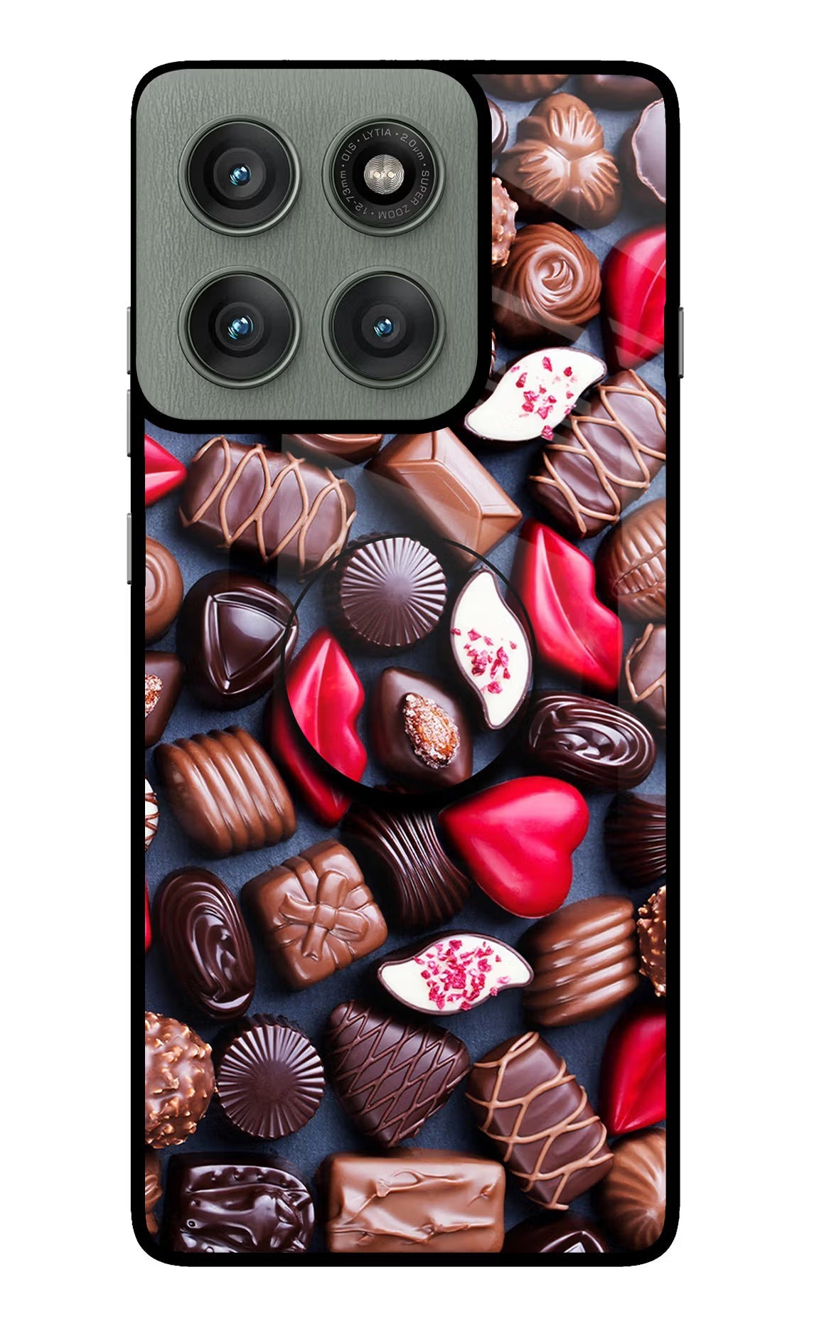 Chocolates Moto Edge 60 Pro Pop Case