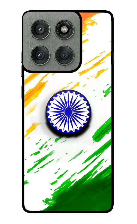 Indian Flag Ashoka Chakra Moto Edge 60 Pro Pop Case