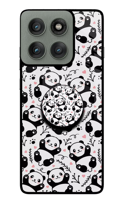 Cute Panda Moto Edge 60 Pro Pop Case