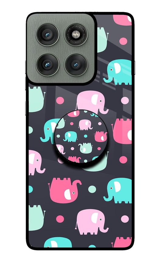 Baby Elephants Moto Edge 60 Pro Pop Case