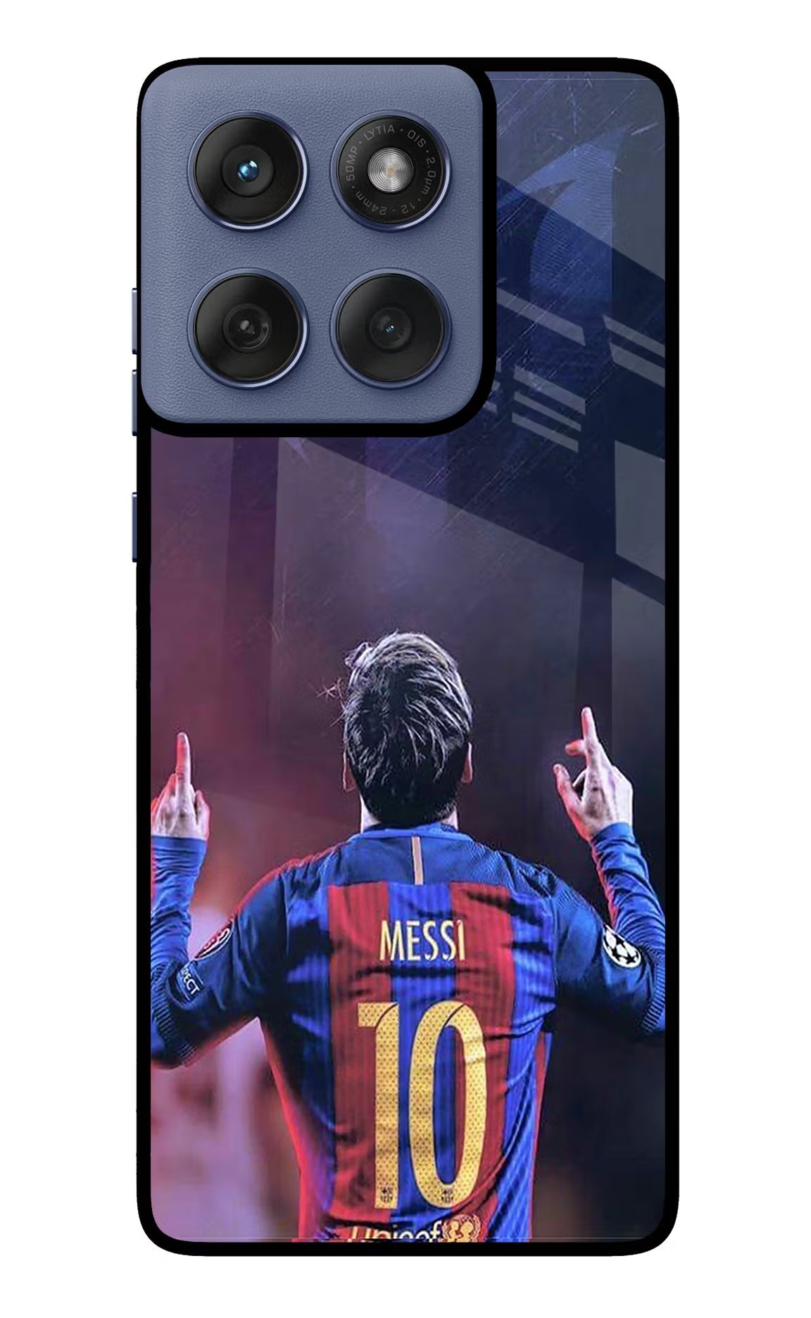 Messi Moto Edge 60 Fusion Glass Case