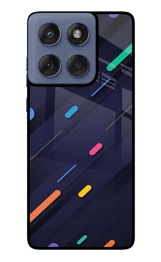 Abstract Design Moto Edge 60 Fusion Glass Case