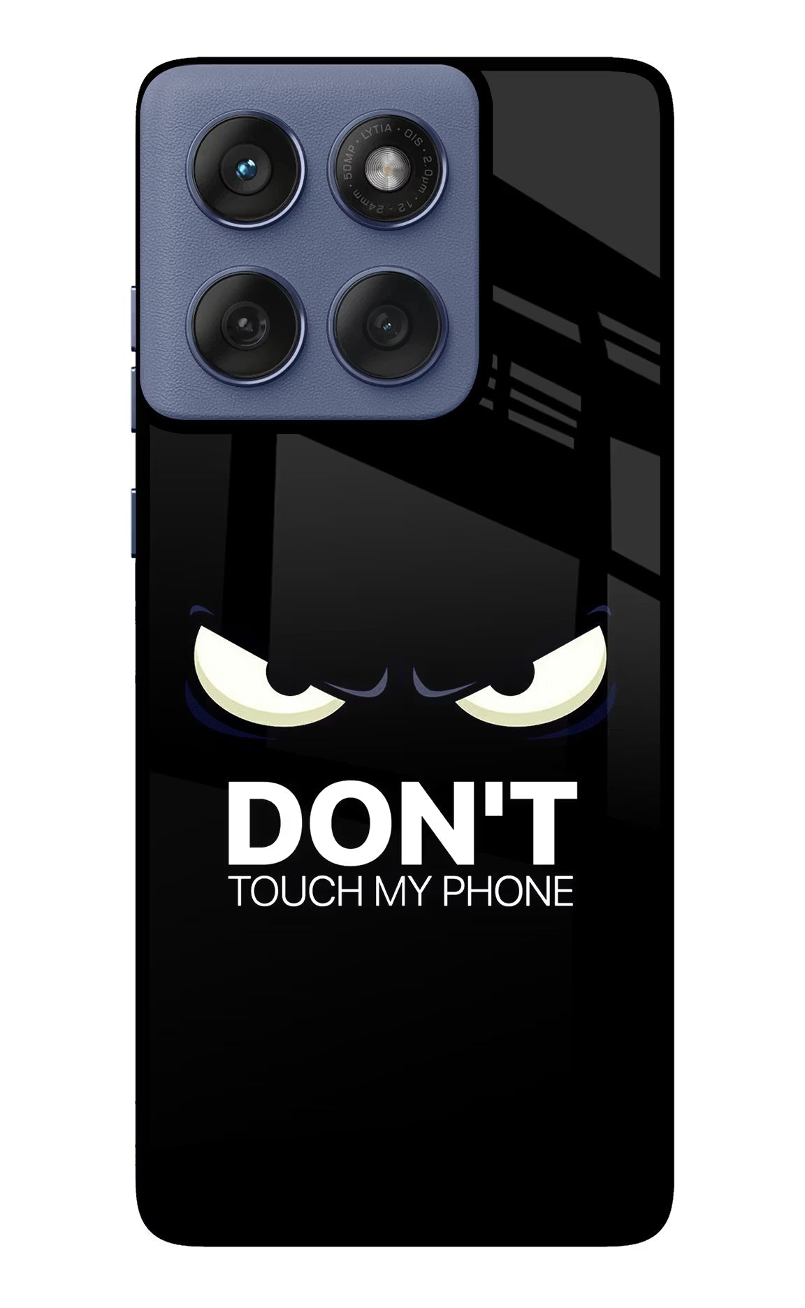 Don'T Touch My Phone Moto Edge 60 Fusion Glass Case