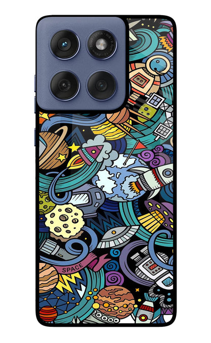 Space Abstract Moto Edge 60 Fusion Back Cover
