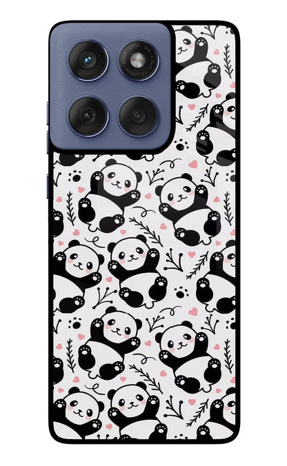 Cute Panda Moto Edge 60 Fusion Back Cover