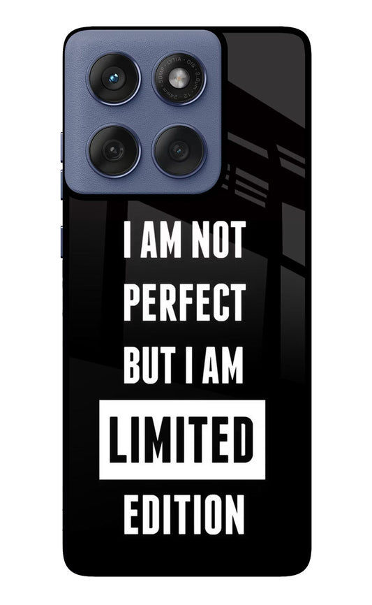I Am Not Perfect But I Am Limited Edition Moto Edge 60 Fusion Back Cover