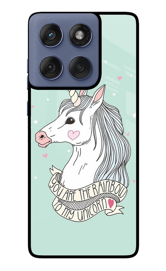 Unicorn Wallpaper Moto Edge 60 Fusion Back Cover