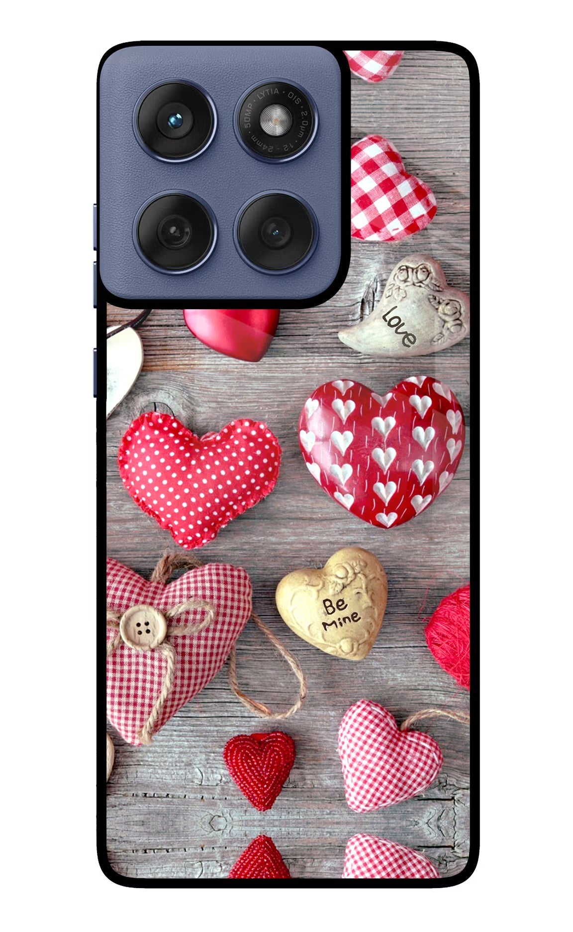 Love Wallpaper Moto Edge 60 Fusion Glass Case