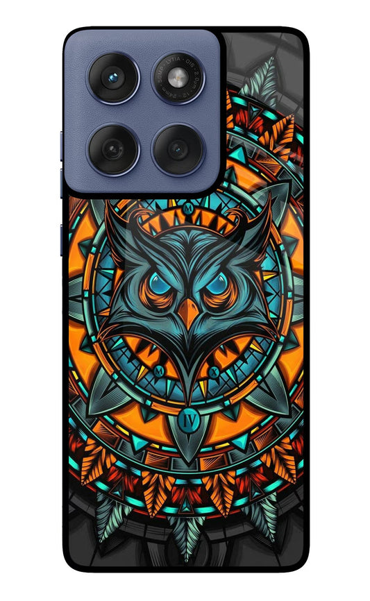 Angry Owl Art Moto Edge 60 Fusion Back Cover
