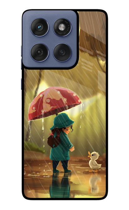 Rainy Day Moto Edge 60 Fusion Back Cover