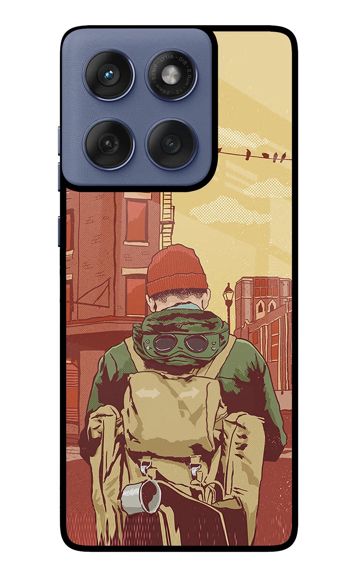 Adventurous Moto Edge 60 Fusion Glass Case