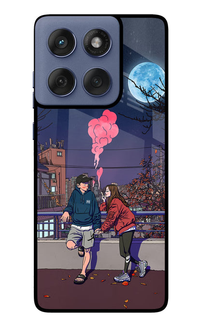 Chilling Couple Moto Edge 60 Fusion Back Cover