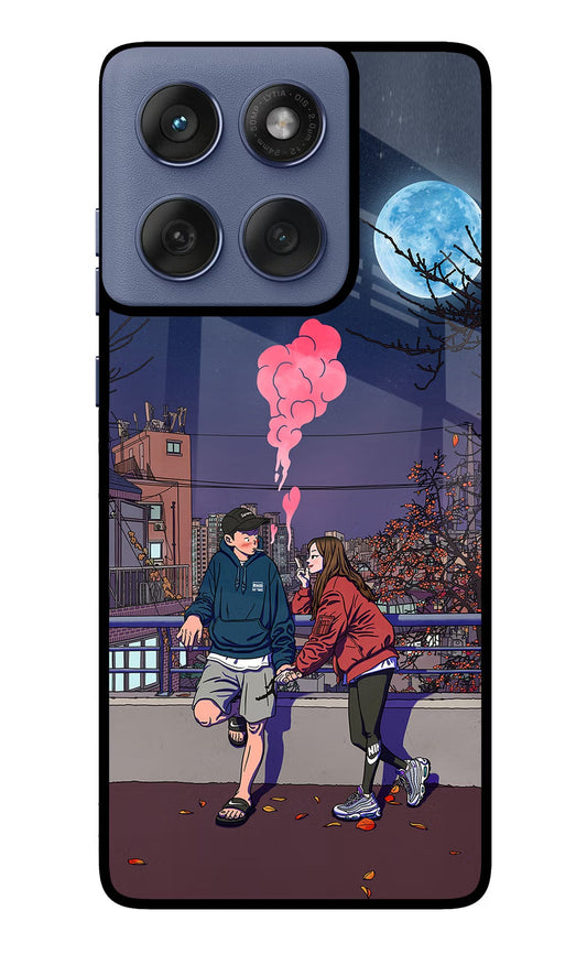 Chilling Couple Moto Edge 60 Fusion Back Cover
