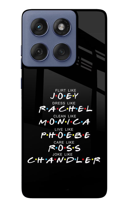 FRIENDS Character Moto Edge 60 Fusion Back Cover