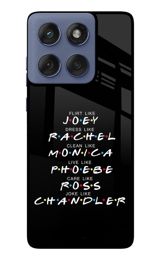 FRIENDS Character Moto Edge 60 Fusion Back Cover