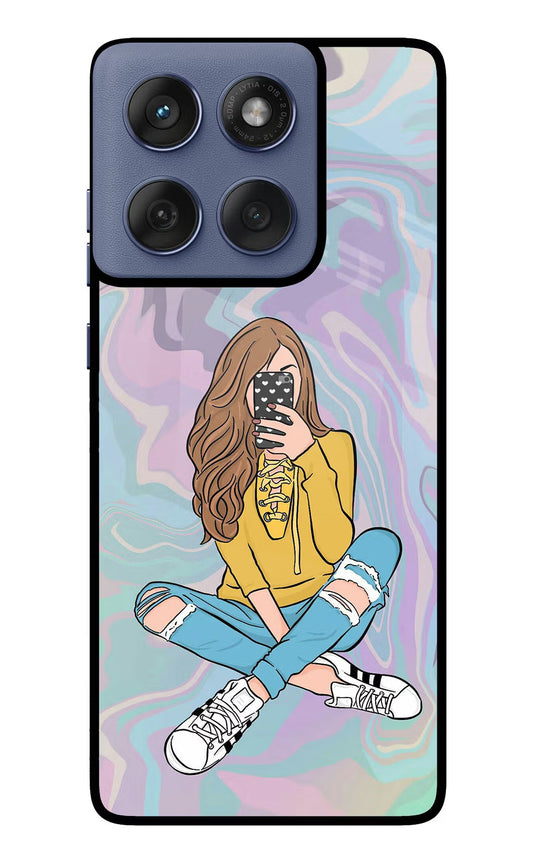 Selfie Girl Moto Edge 60 Fusion Back Cover