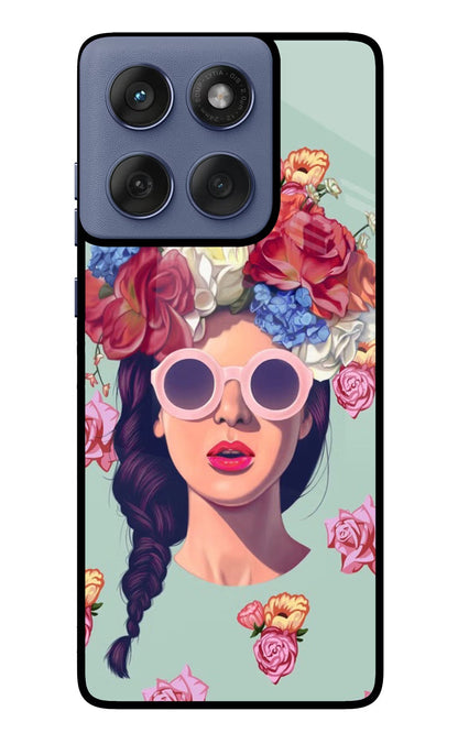 Pretty Girl Moto Edge 60 Fusion Back Cover